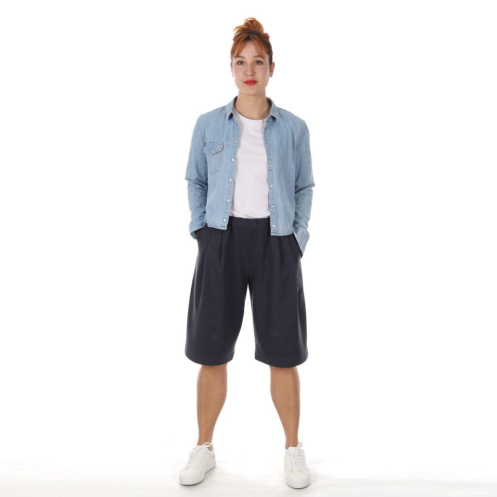 Papierschnittmuster Bermudashorts  Frau Beeke XS-XXL